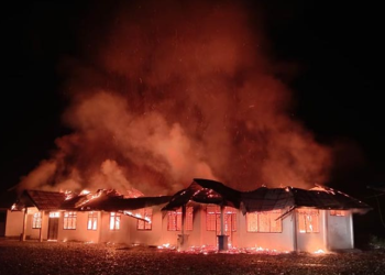 OPM Burns Down Okbab State Junior High School in Papua