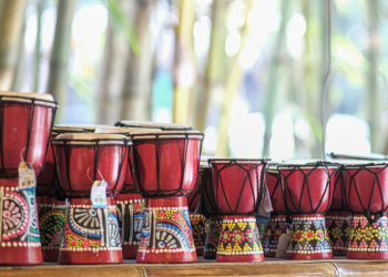 Tifa Papuan Musical Instruments