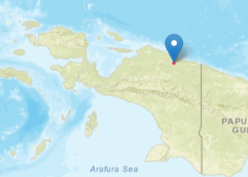 Earthquake in Sarmi Regency Papua
