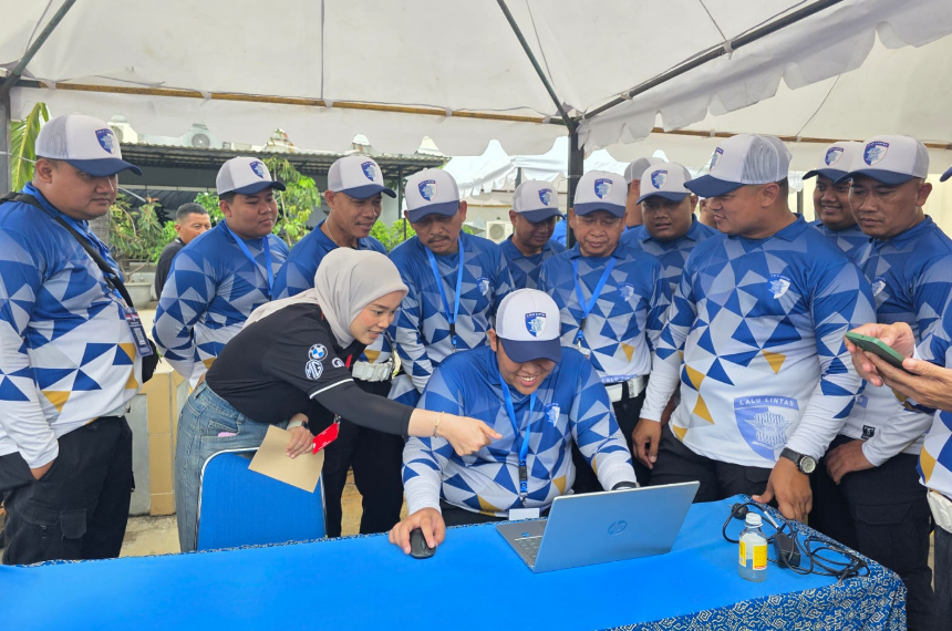 Pelatihan Hari Kedua Korlantas Fokus Uji Lapangan Silancar dan Kendaraan Listrik